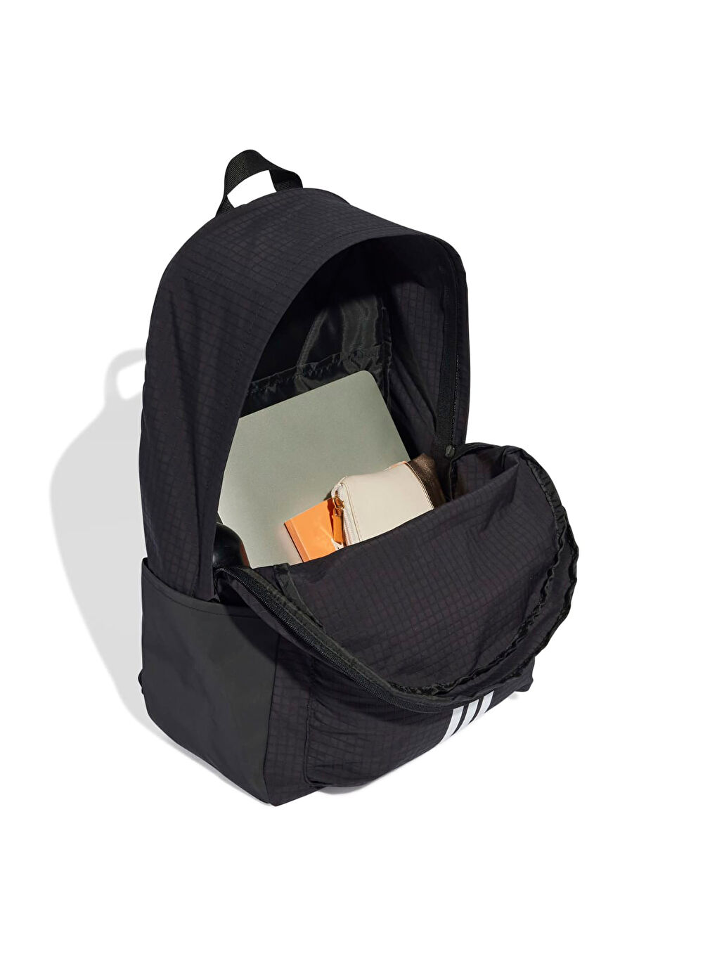 Bar 3 Reflective Stripes Unisex Siyah Sırt Çantası-4