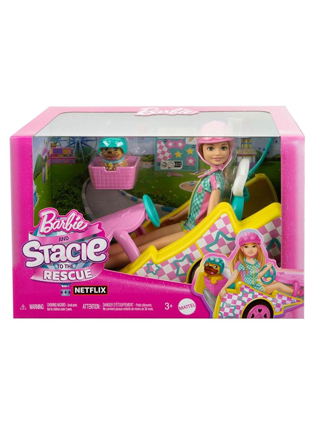 BARBIE Stacie Go-Kart Yapıyor Oyun Seti HRM08