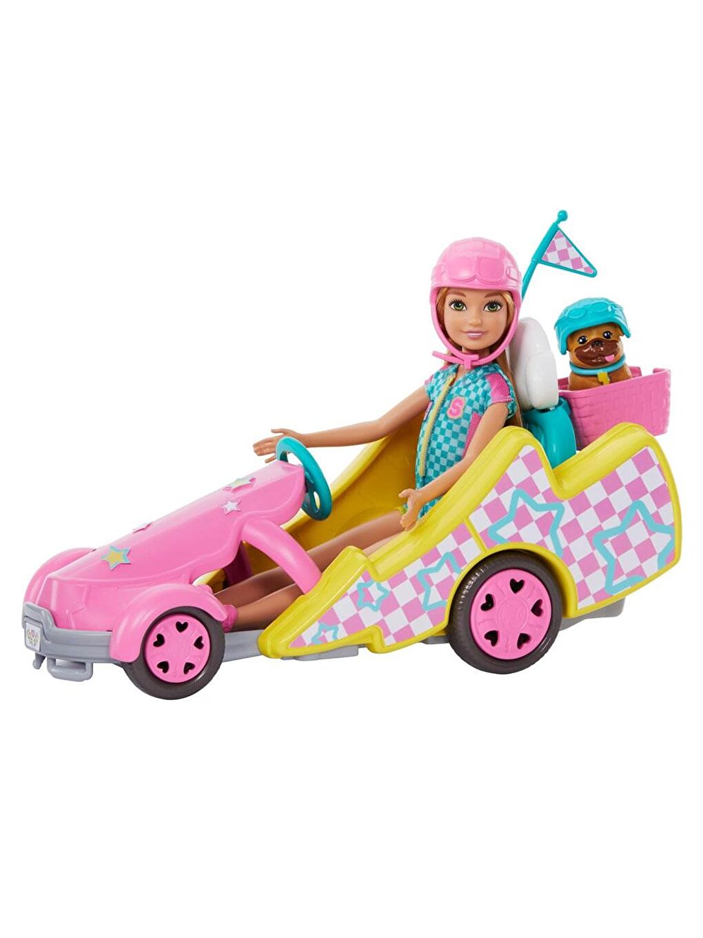 BARBIE Stacie Go-Kart Yapıyor Oyun Seti HRM08 - 2