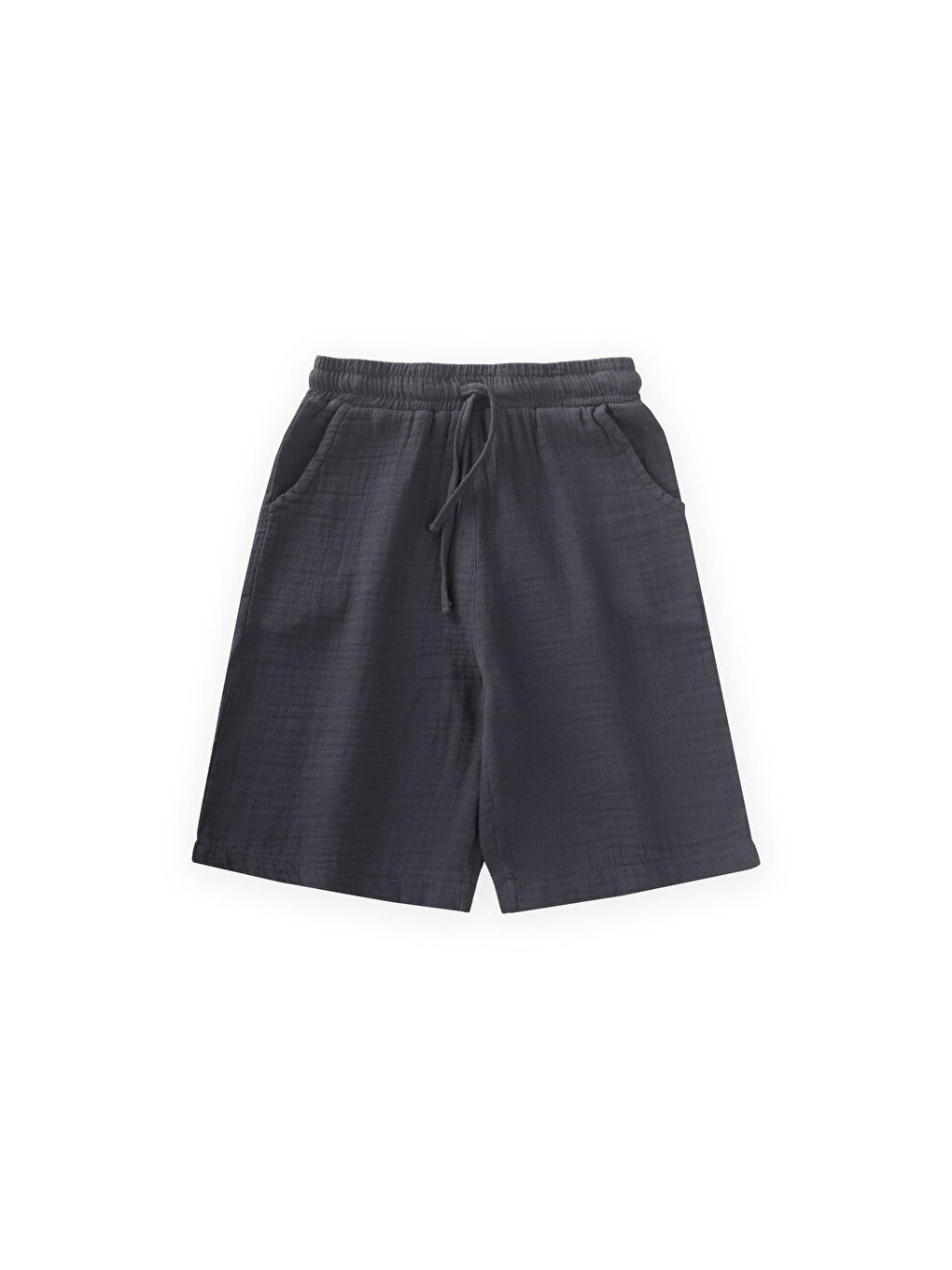 Organik Müslin Kapri 8-12 Yaş Antrasit