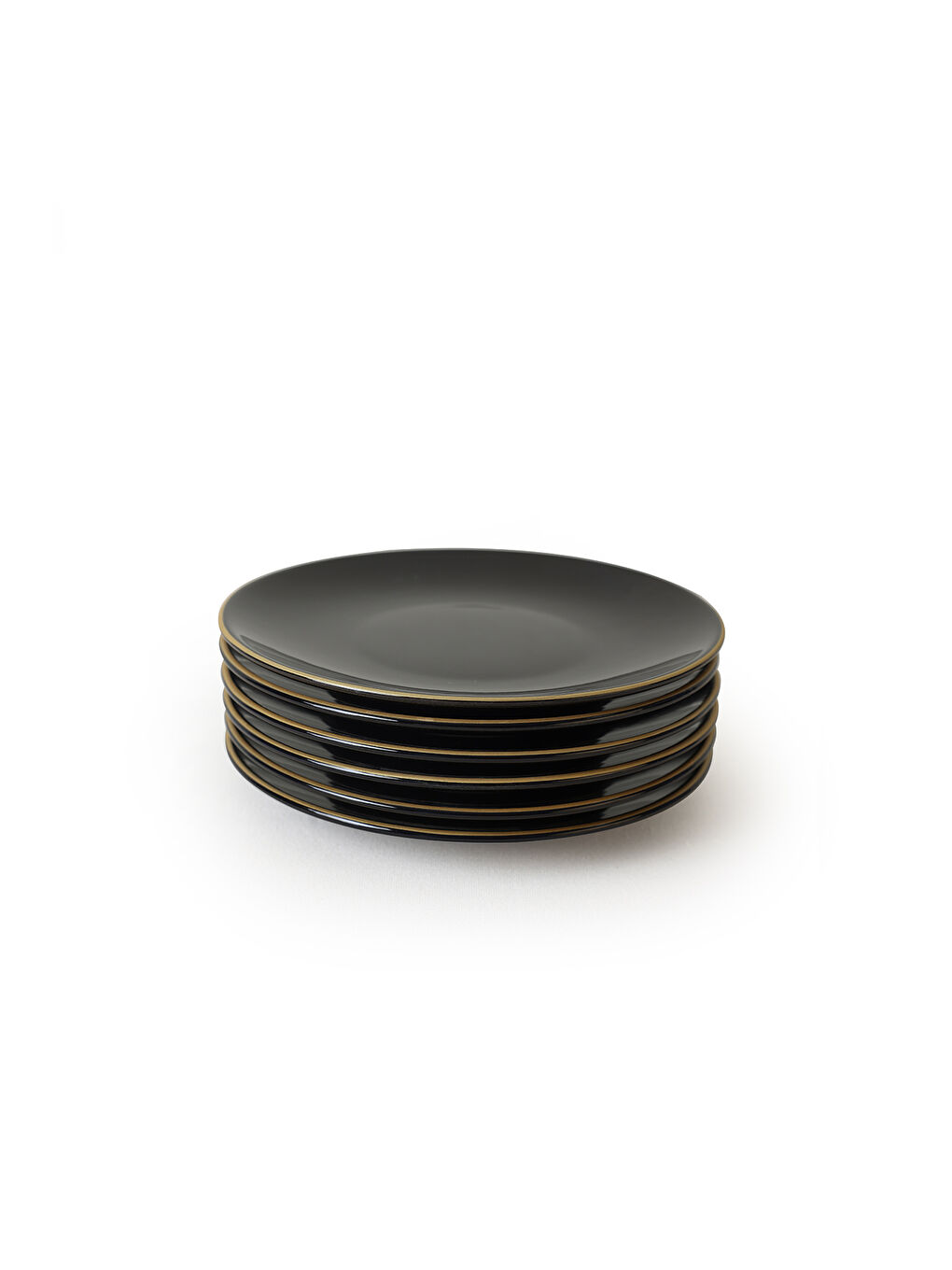 Siyah Gold Ege Pasta Tabağı 20 Cm 6 Adet-3