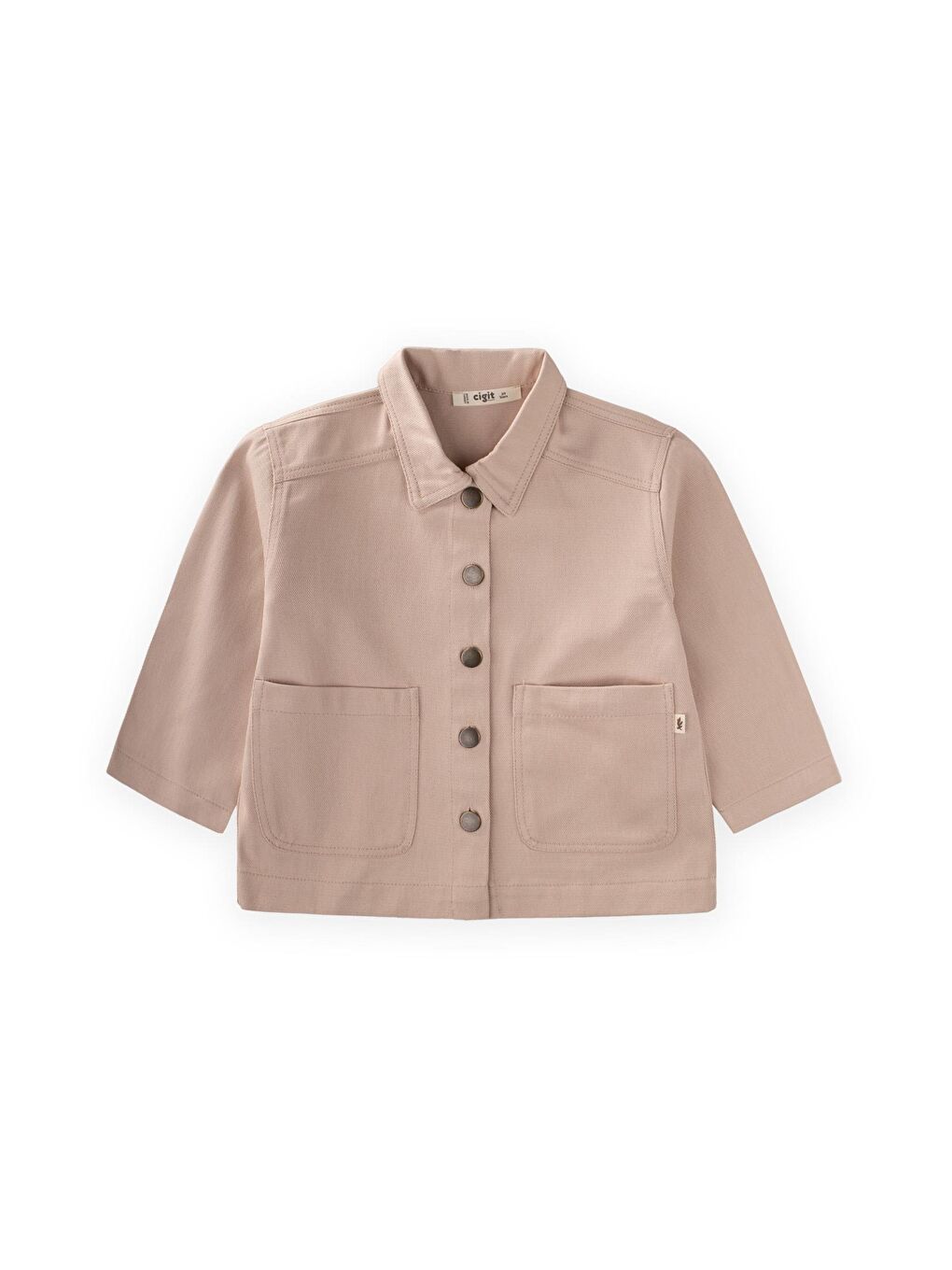 Gabardin Ceket 2-7 Yaş Bej-2