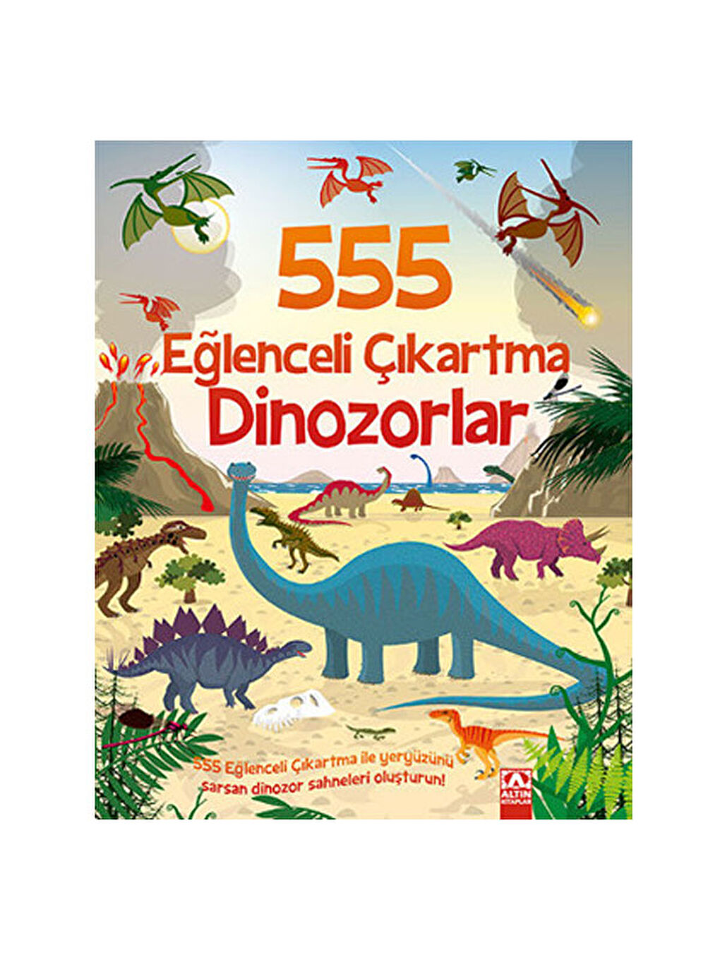 555 Eğlenceli ÇıkartmaDinozorlar