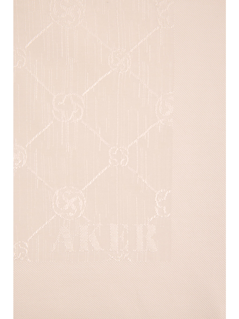 90X90 Koza Beyaz Eşarp-1