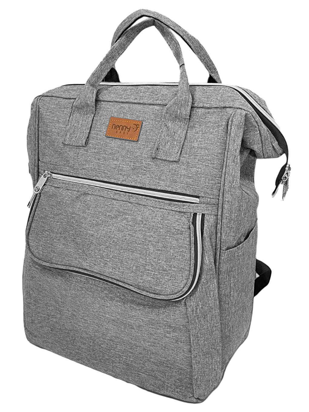 Anne Bebek Bakım Sırt Çantası Gri