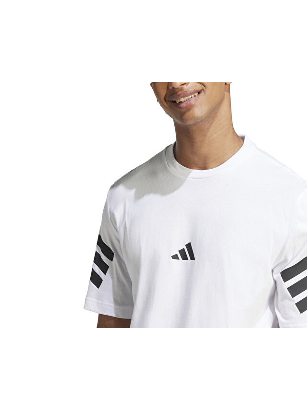 M Fı 3s Reg T Erkek Günlük Tişört Jd4880 Beyaz-5