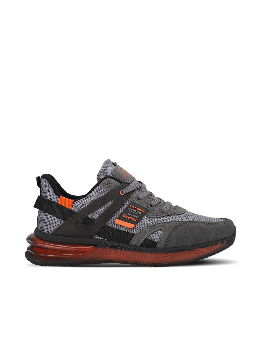Erkek Sneaker Ayakkabı Koyu Gri