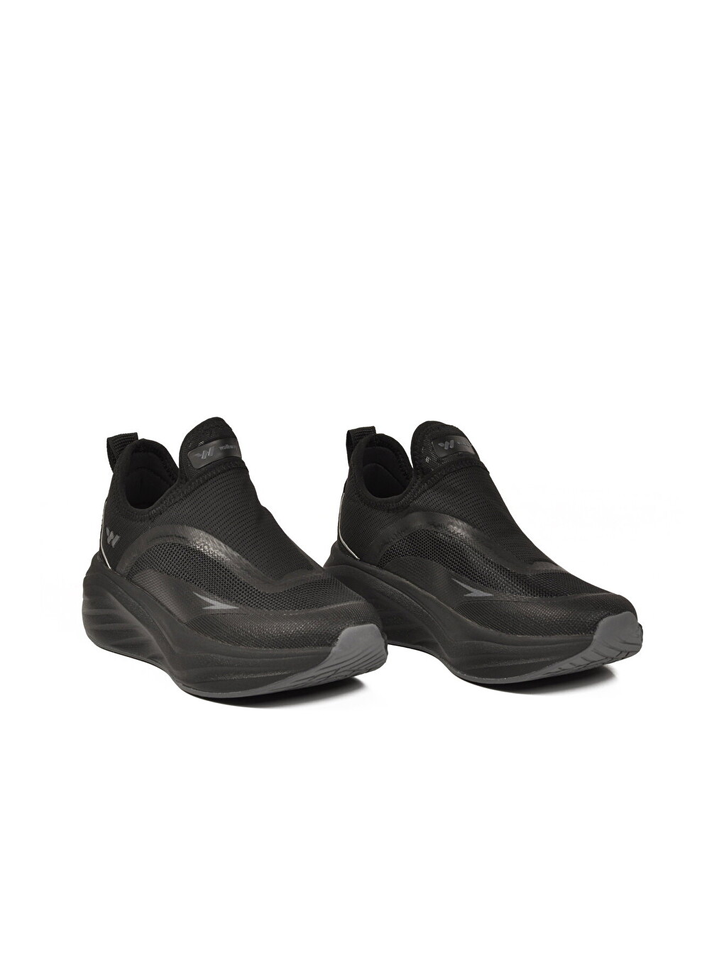 Siyah-koyu Gri Hafızalı Taban Hafif Esnek Unisex Spor Ayakkabı Eclipse G-3