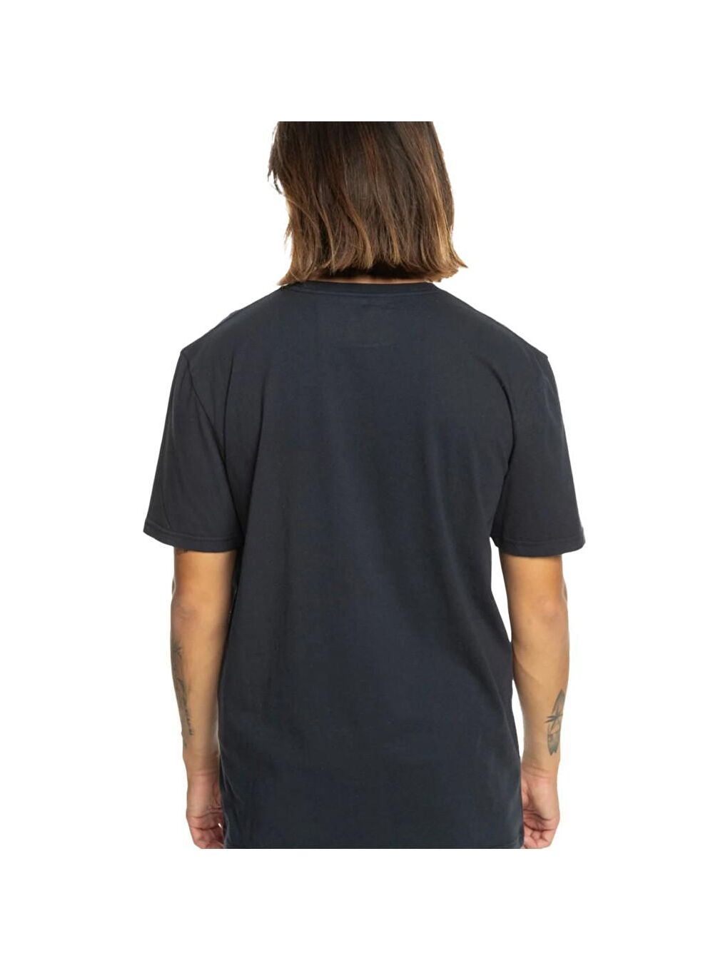 Omni Fill Erkek Lacivert Yuvarlak Yaka Tişört-1