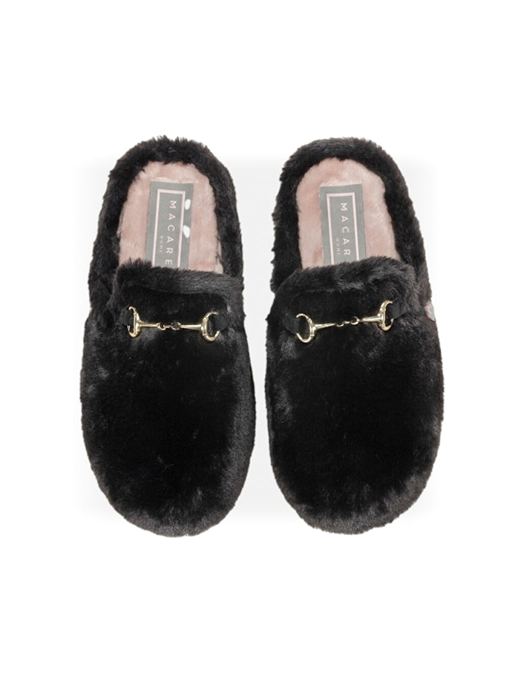 Siyah Kadın Ev Terliği ANAI146-MK GROSETO Negro-Negro-2