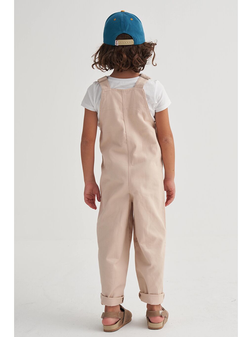 Gabardin Salopet 2-7 Yaş Bej-2