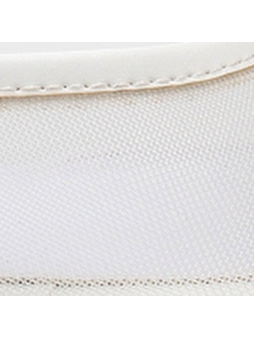 Beyaz Reina Fileli Yuvarlak Burunlu Fiyonklu Yüksek Topuklu Bantlı Kadın Ayakkabı-6