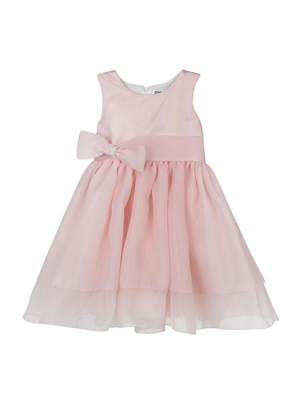 Pembe Girls Kız Çocuk 6-9 Yaş Abiye - Pudra