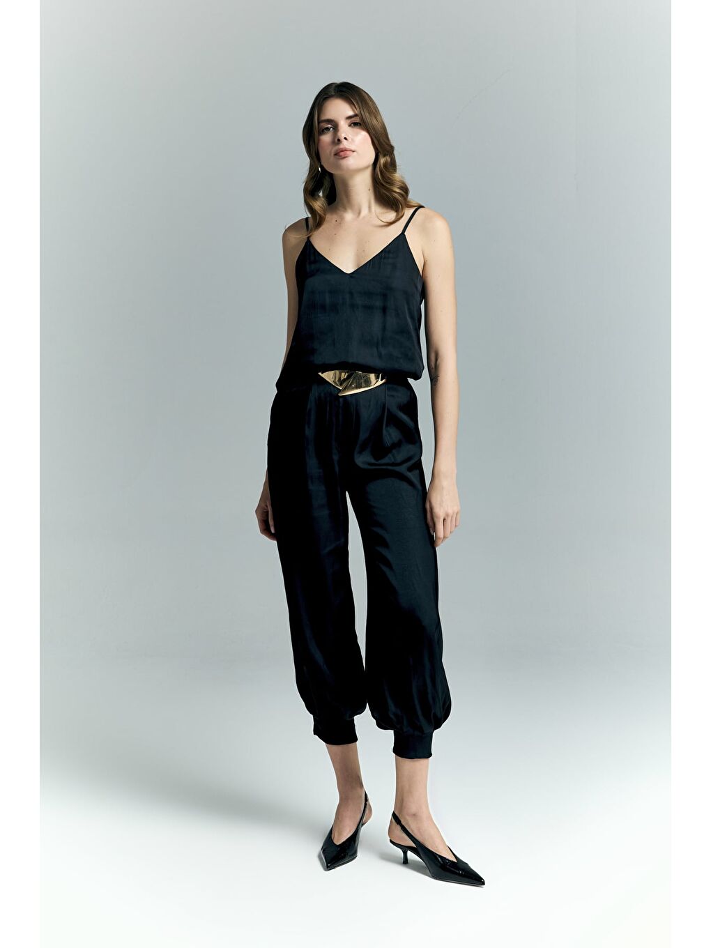 Tosca Pantolon - Siyah-3