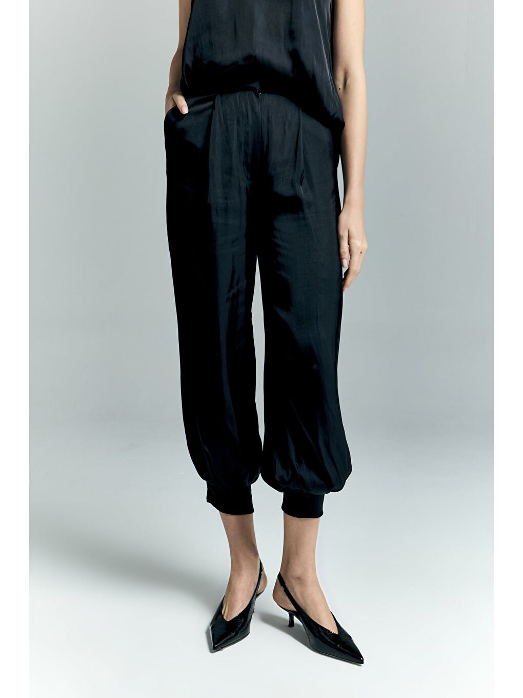 Tosca Pantolon - Siyah-4