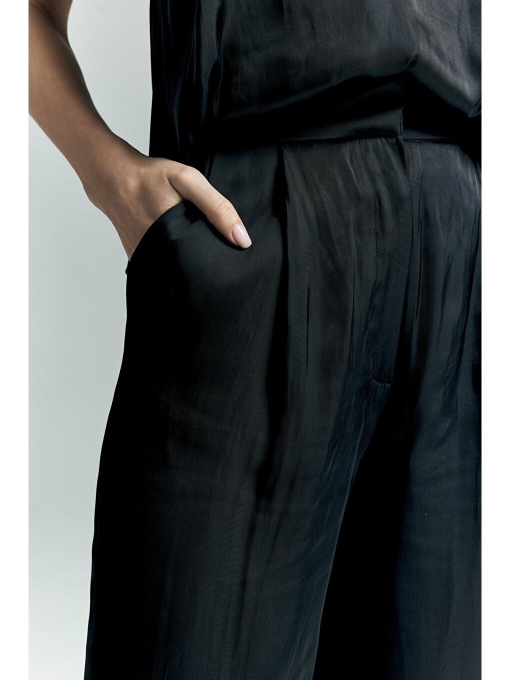 Tosca Pantolon - Siyah-5