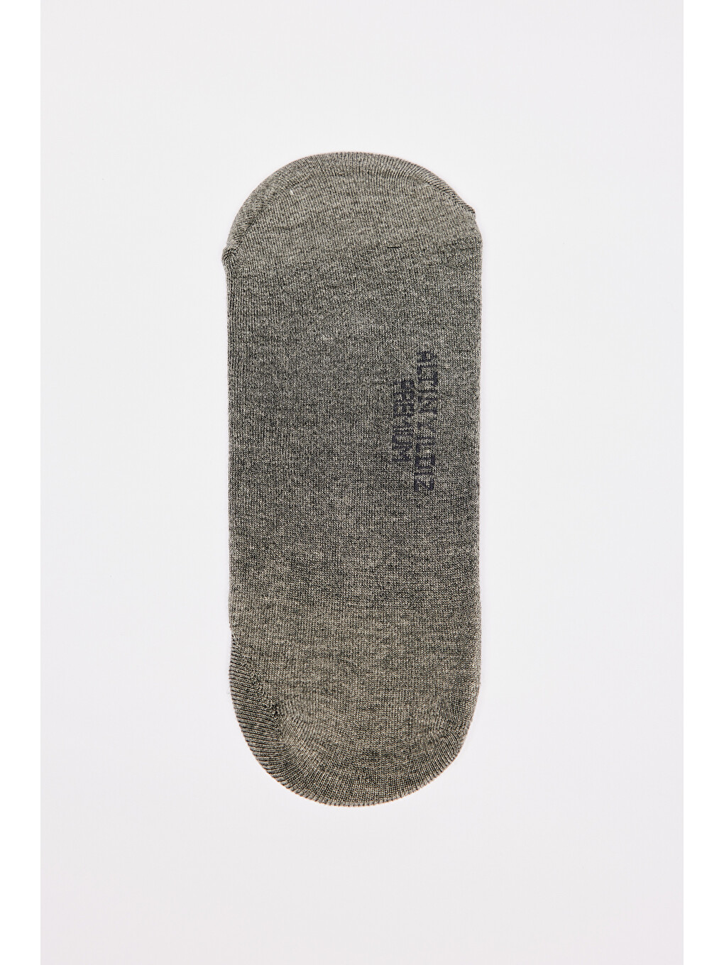 Erkek Antrasit Tekli Sneaker Spor Çorap-2