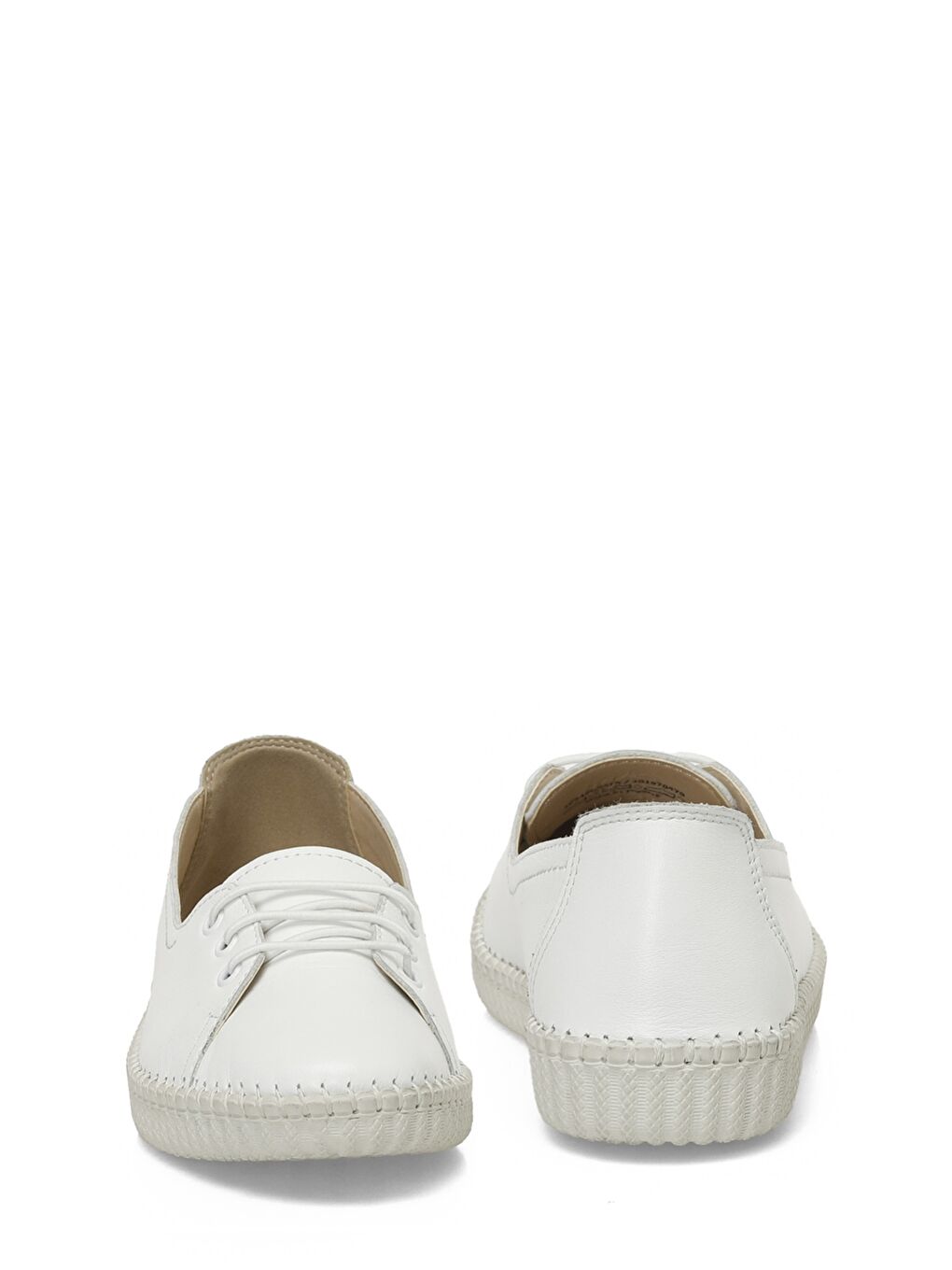 105456.Z5FX Beyaz Kadın Düz Ayakkabı-4