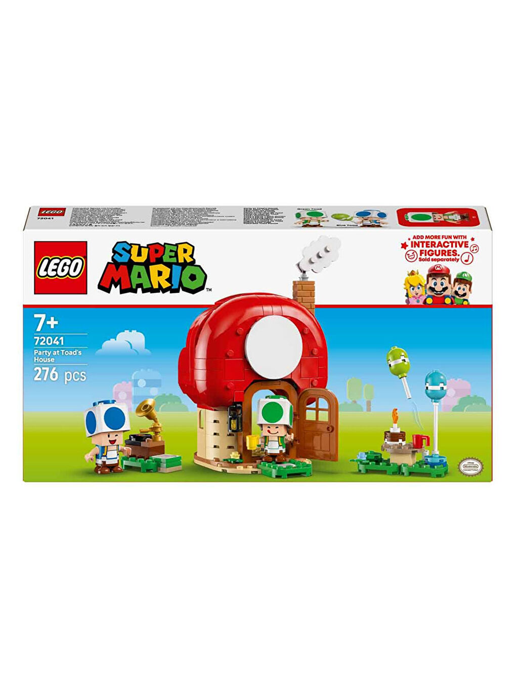 Super Mario Toad Evinde Parti 72041-5