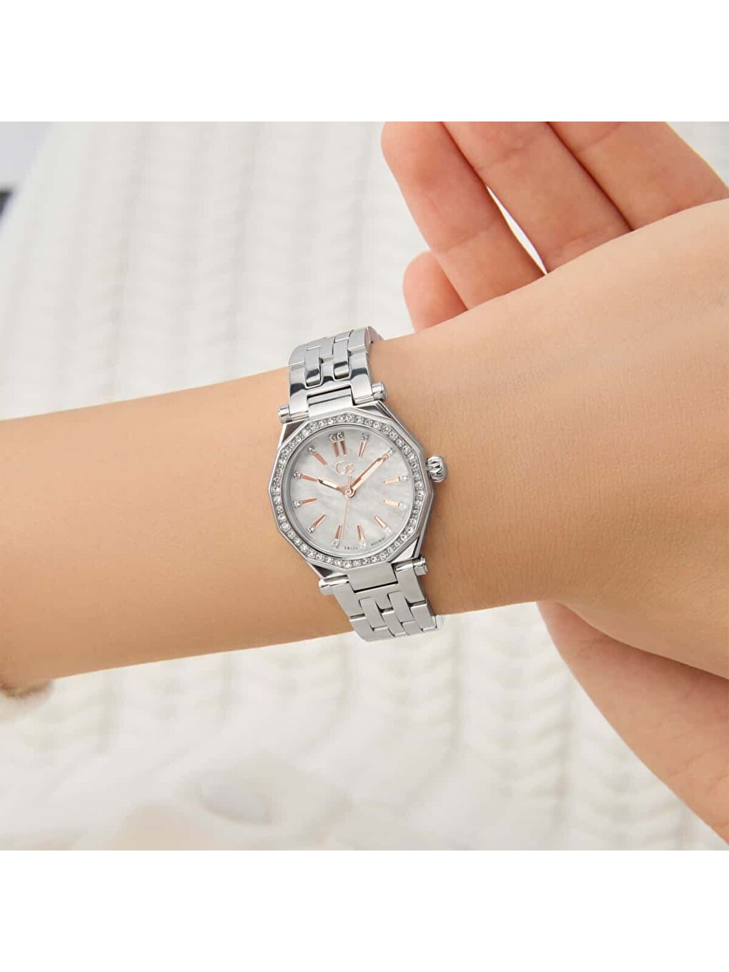 Gri GCZ54006L9 Kadın Kol Saati-6