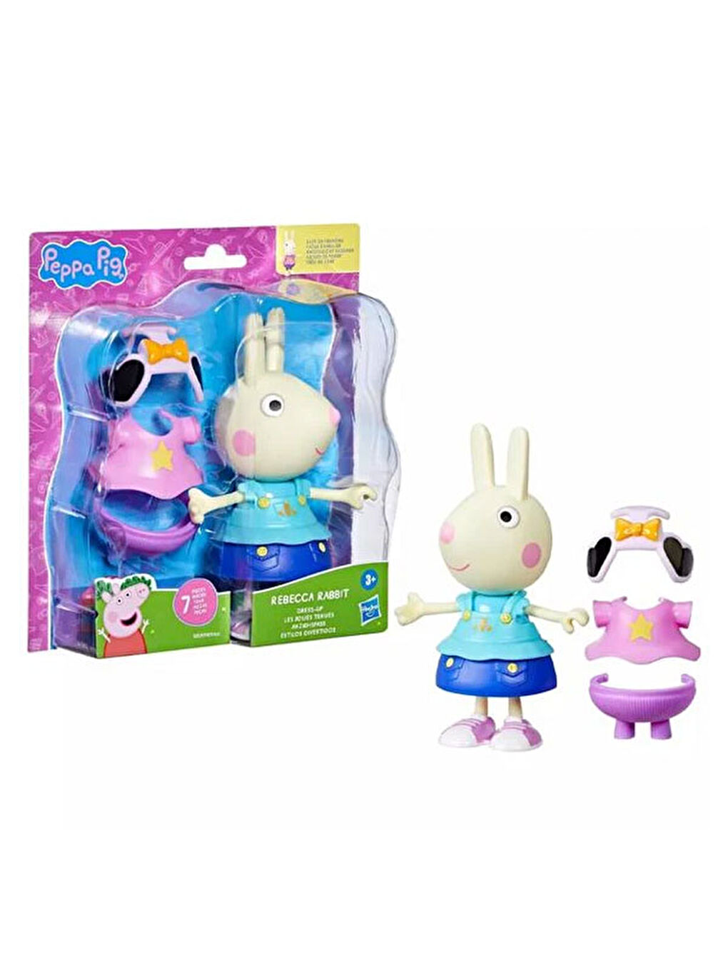 Pep Peppa And Friends Dress Up Ast Rebecca Rabbit F8859-G0329