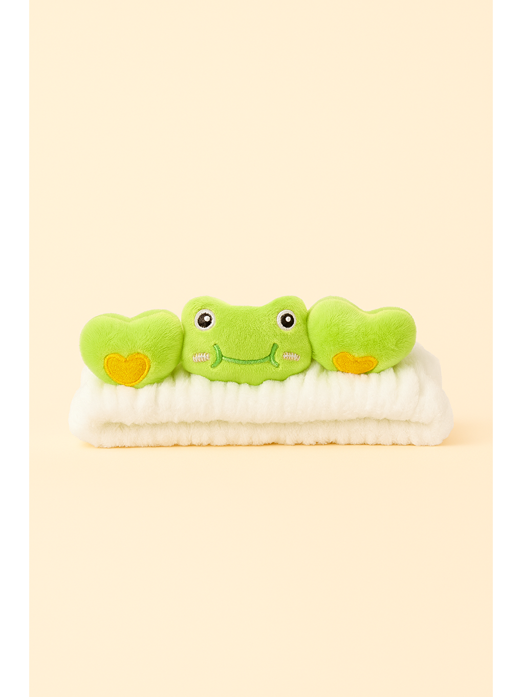 Karışık Kurbağa Aksesuarlı Saç Bandı