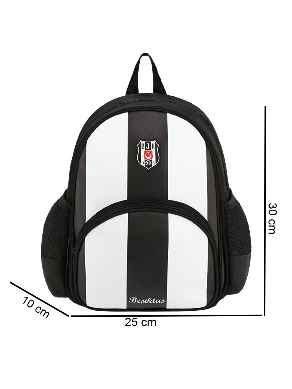 2 Bölmeli Çubuklu Suni Deri Anaokulu Çantası + Kalemlik-2