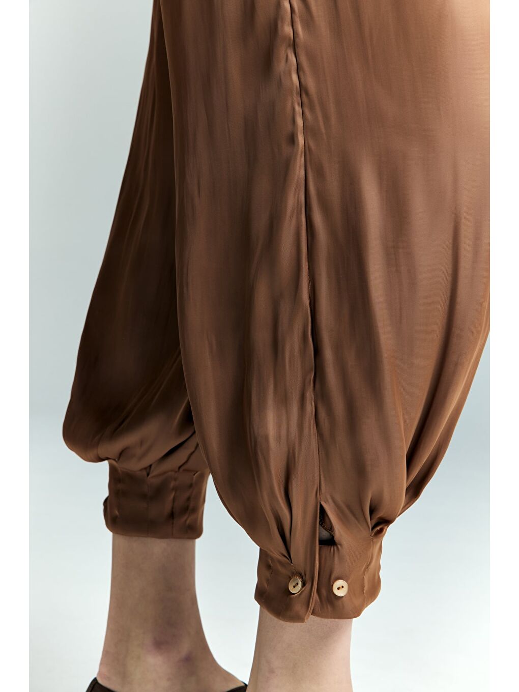 Kahverengi Tosca Pantolon - Tarçın-6