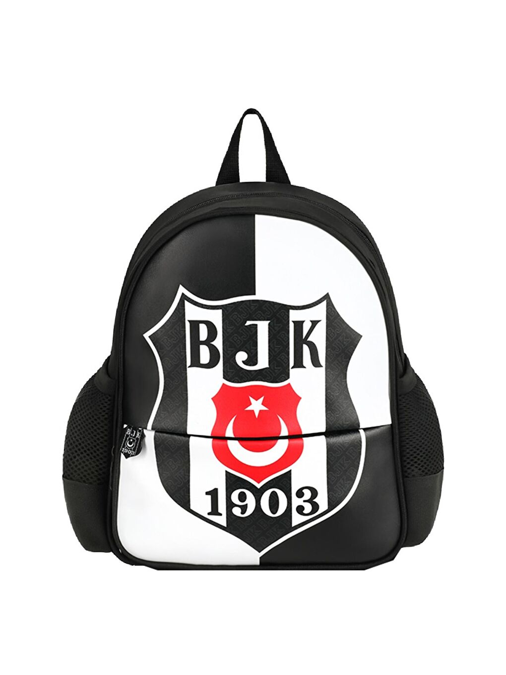 2 Bölmeli 1903 Logo Baskılı Suni Deri Anaokulu Çantası + Kalemlik-1