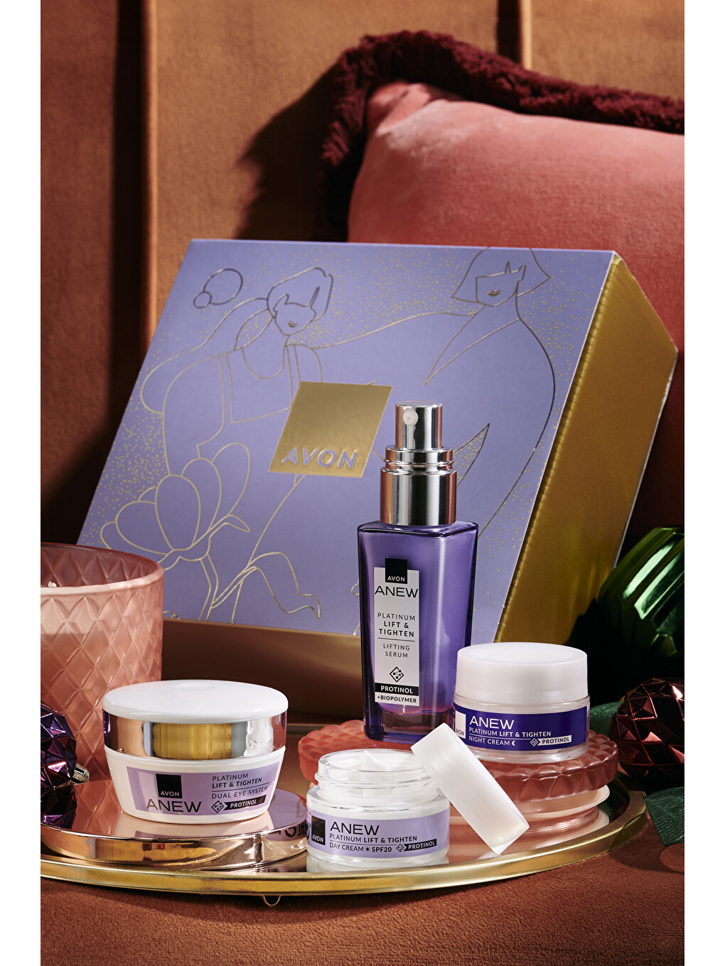 Anew Platinum Lift & Tighten Yüz Bakım Hediye Paketi-2