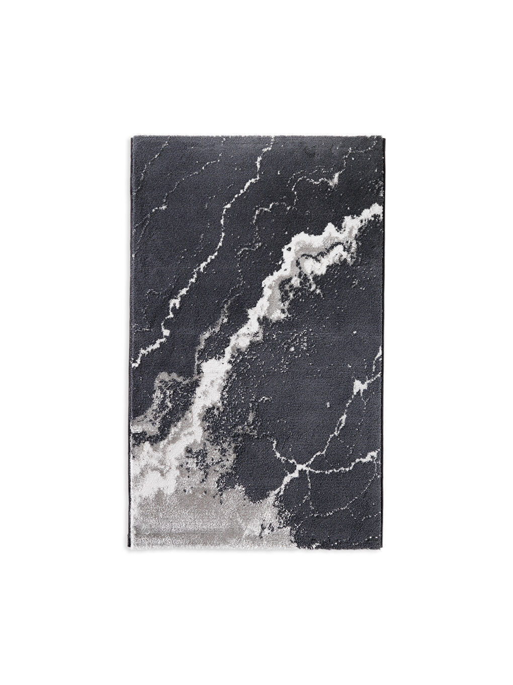 Home Retro 2’li Pamuk Floş Banyo Paspası 60x100 / 40x60 Cm - Gri-1