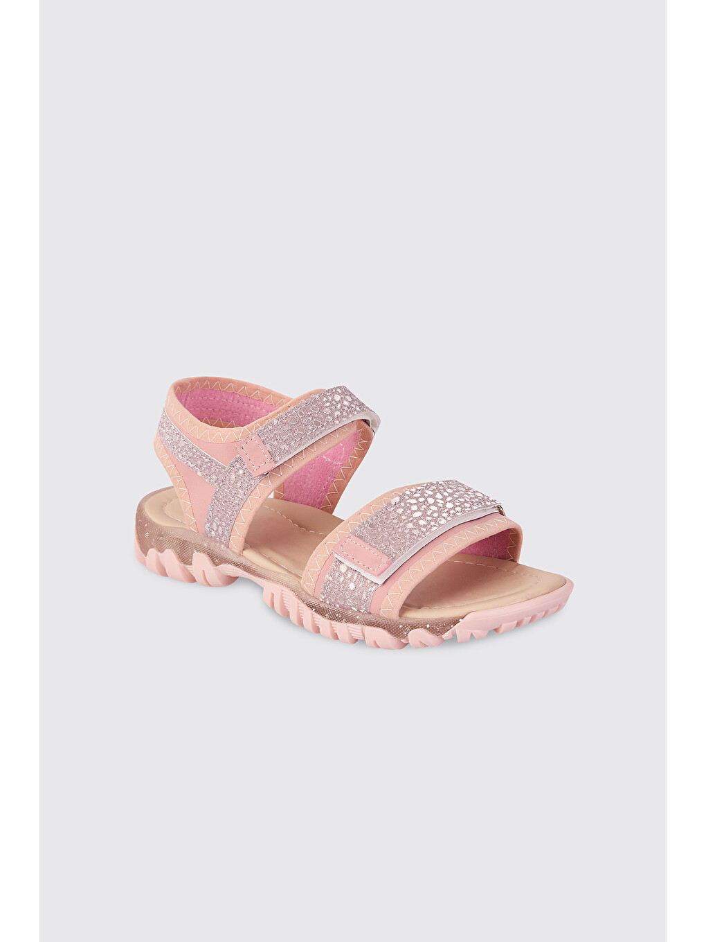 Kız Çocuk Pembe Sandalet-1