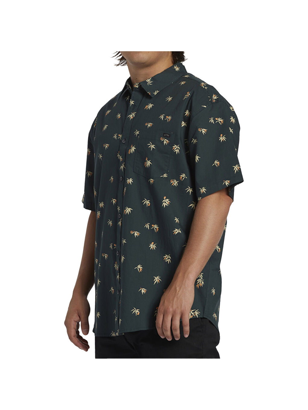 Karışık Sundays Mini Ss Erkek Mavi Gömlek