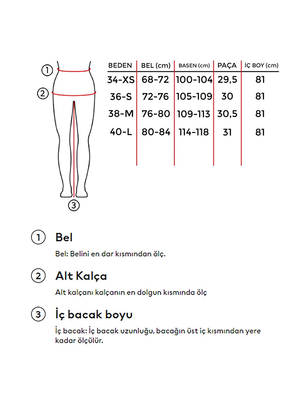 it's basic Kadın Antrasit Renk Kemer Detaylı Palazzo Fit Pileli Pantolon - 3