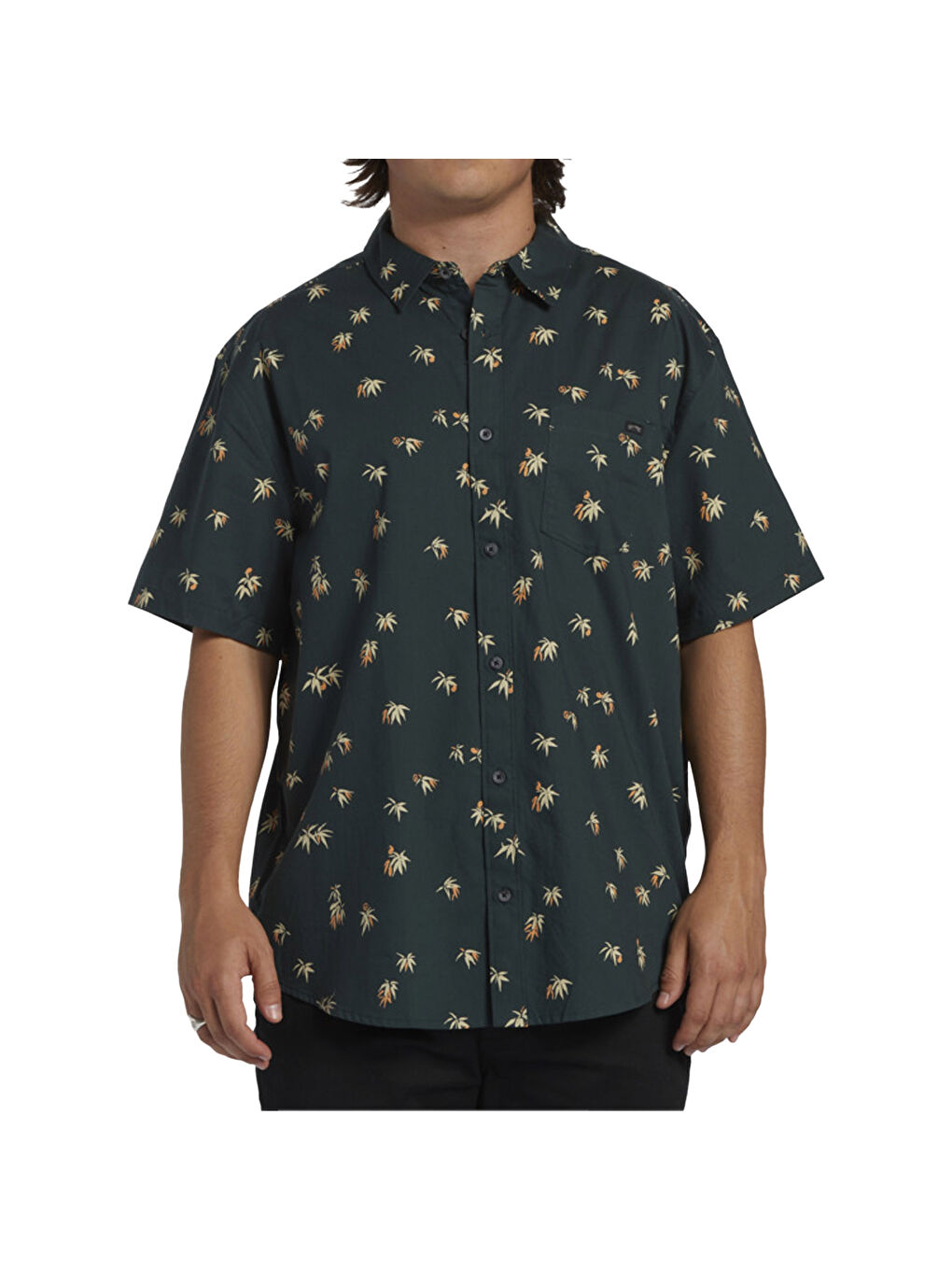 Karışık Sundays Mini Ss Erkek Mavi Gömlek-2