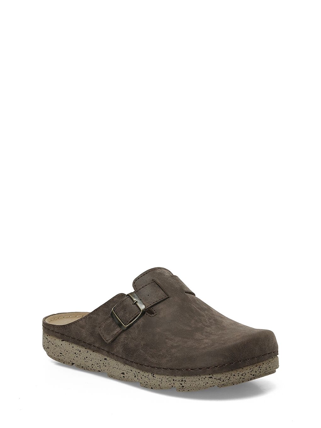 608118.M4PR Kahverengi Erkek Sabo Terlik-1