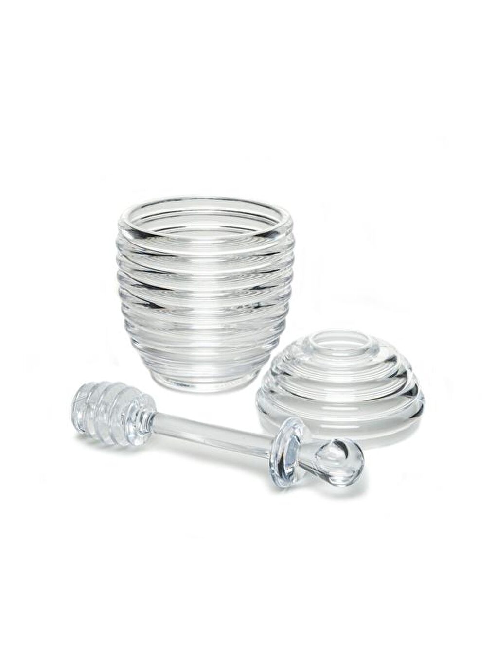 Renksiz Helezon Bal Kavanozu - 200 ml-1