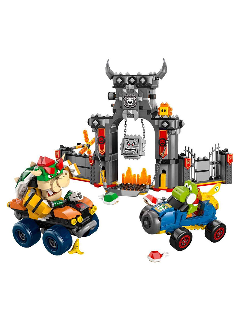 Super Mario Mario Kart-Bowser Kalesi 72039-2