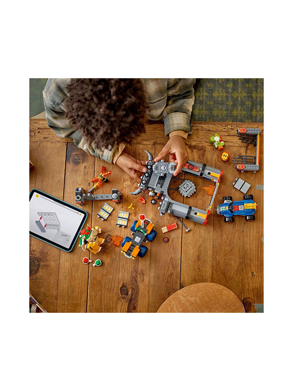 Super Mario Mario Kart-Bowser Kalesi 72039-4