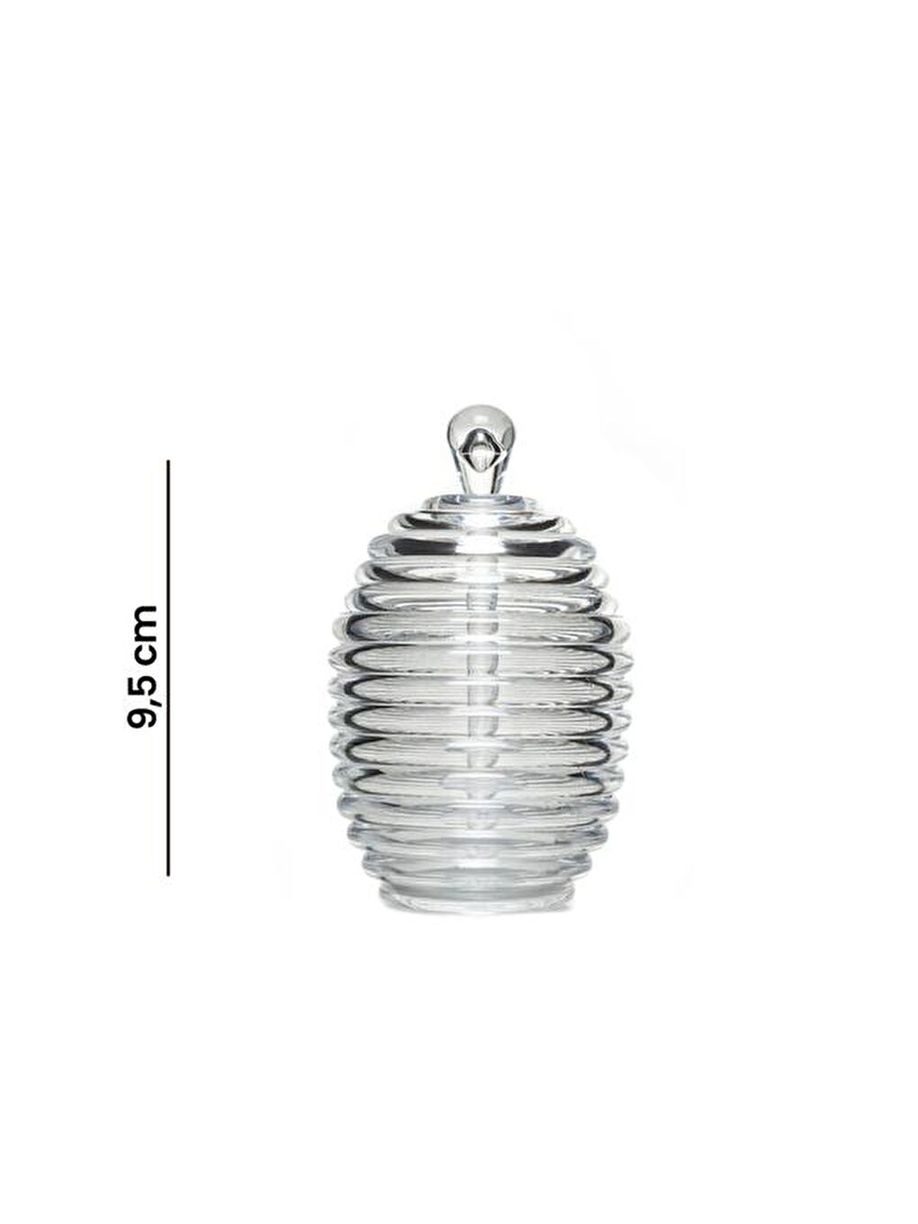 Renksiz Helezon Bal Kavanozu - 200 ml-3