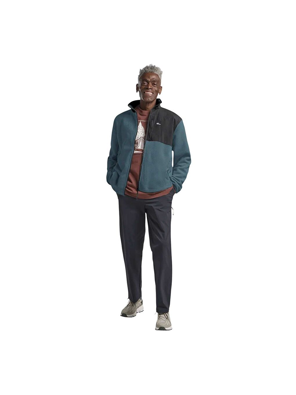 İndigo Sumetro Fz Erkek Mavi Polar Fermuarlı Sweatshirt-1