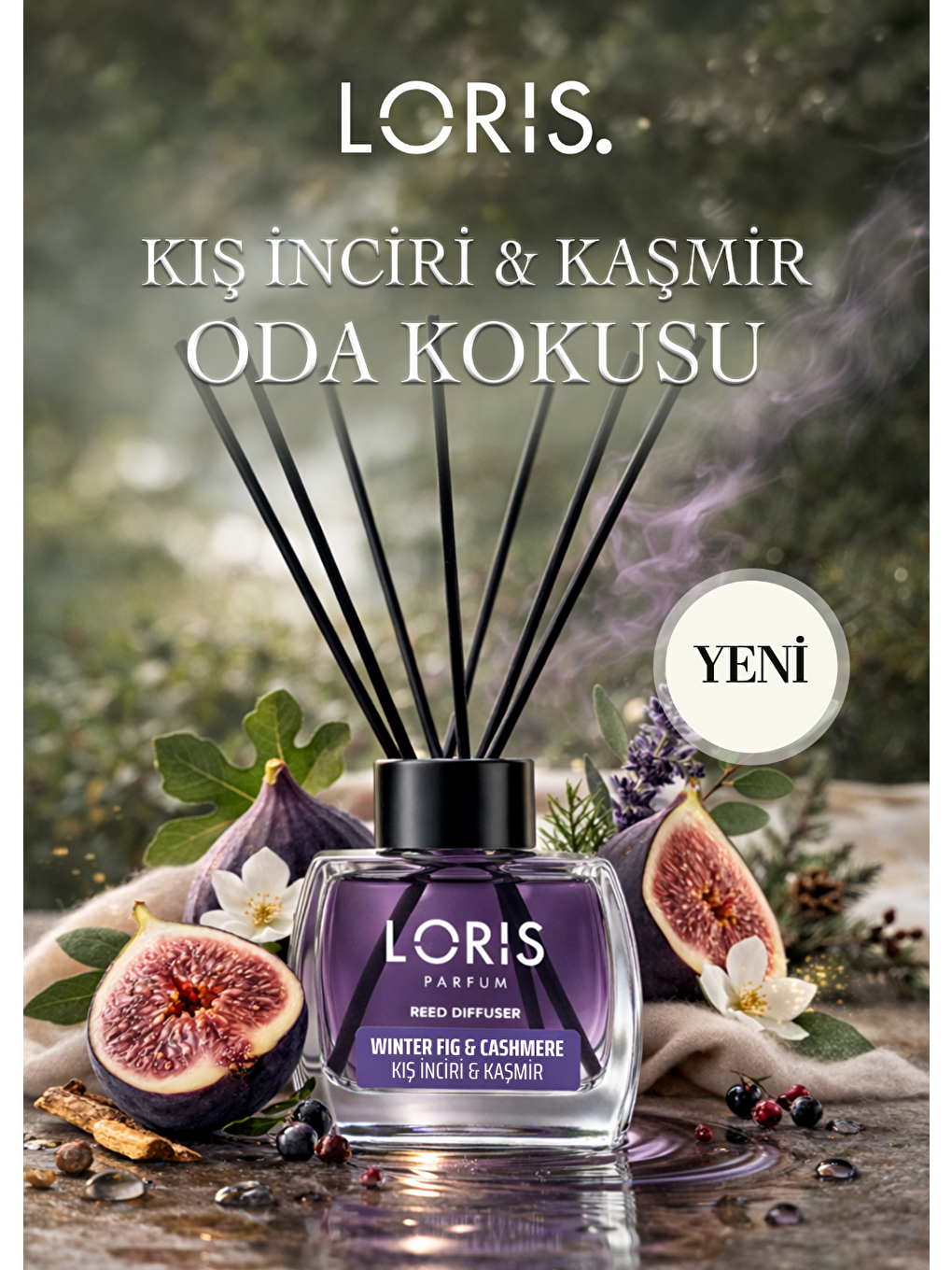 Renksiz Kış İnciri & Kaşmir Çubuklu Oda Kokusu 120 ML-2