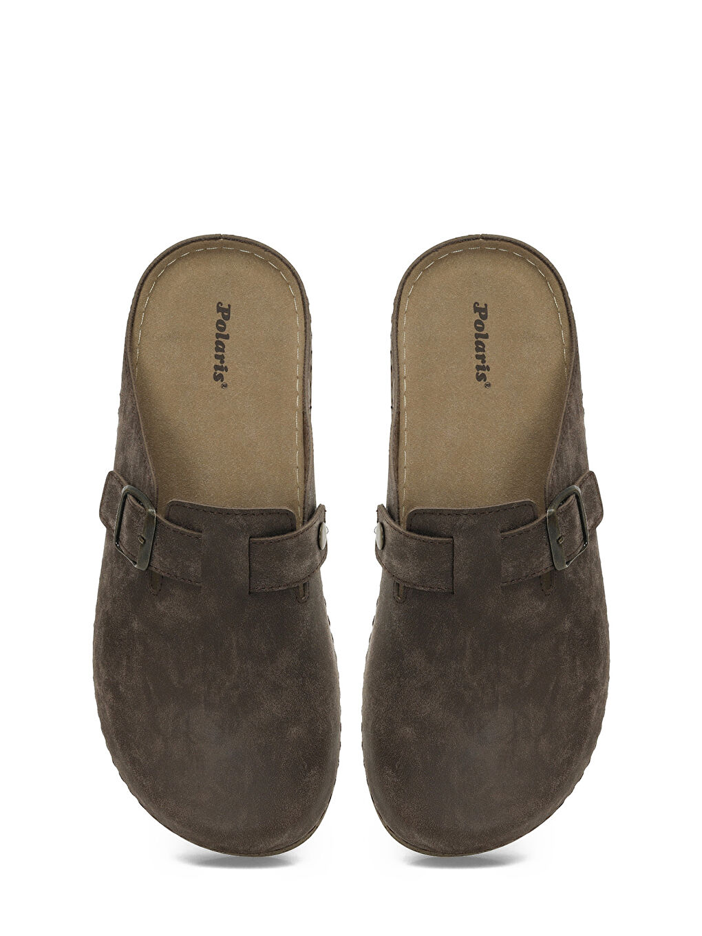 608118.M4PR Kahverengi Erkek Sabo Terlik-3