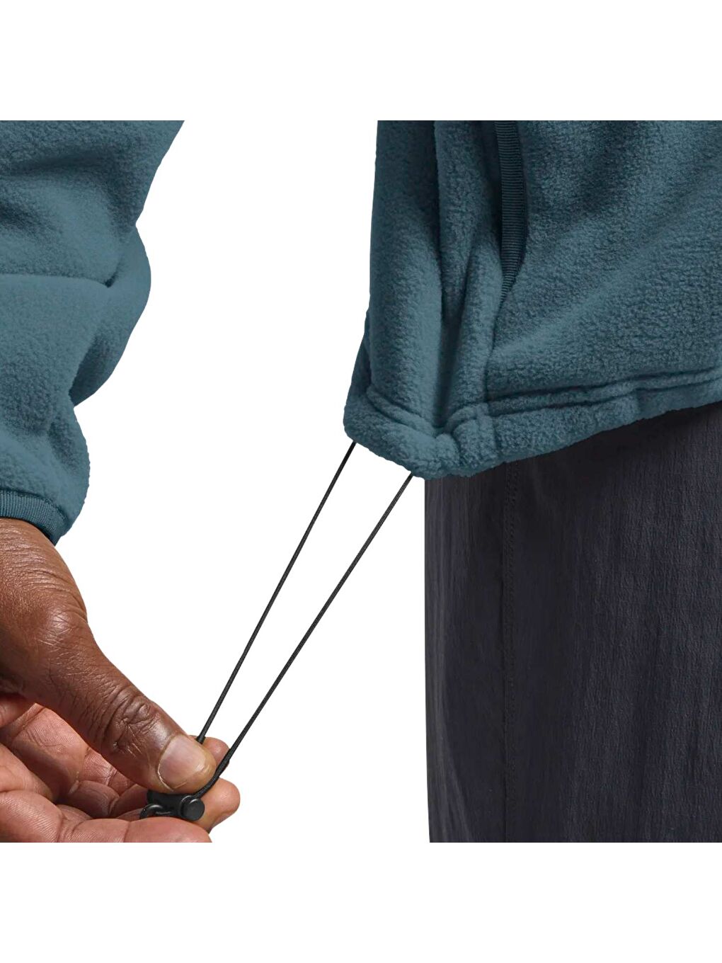 İndigo Sumetro Fz Erkek Mavi Polar Fermuarlı Sweatshirt-3