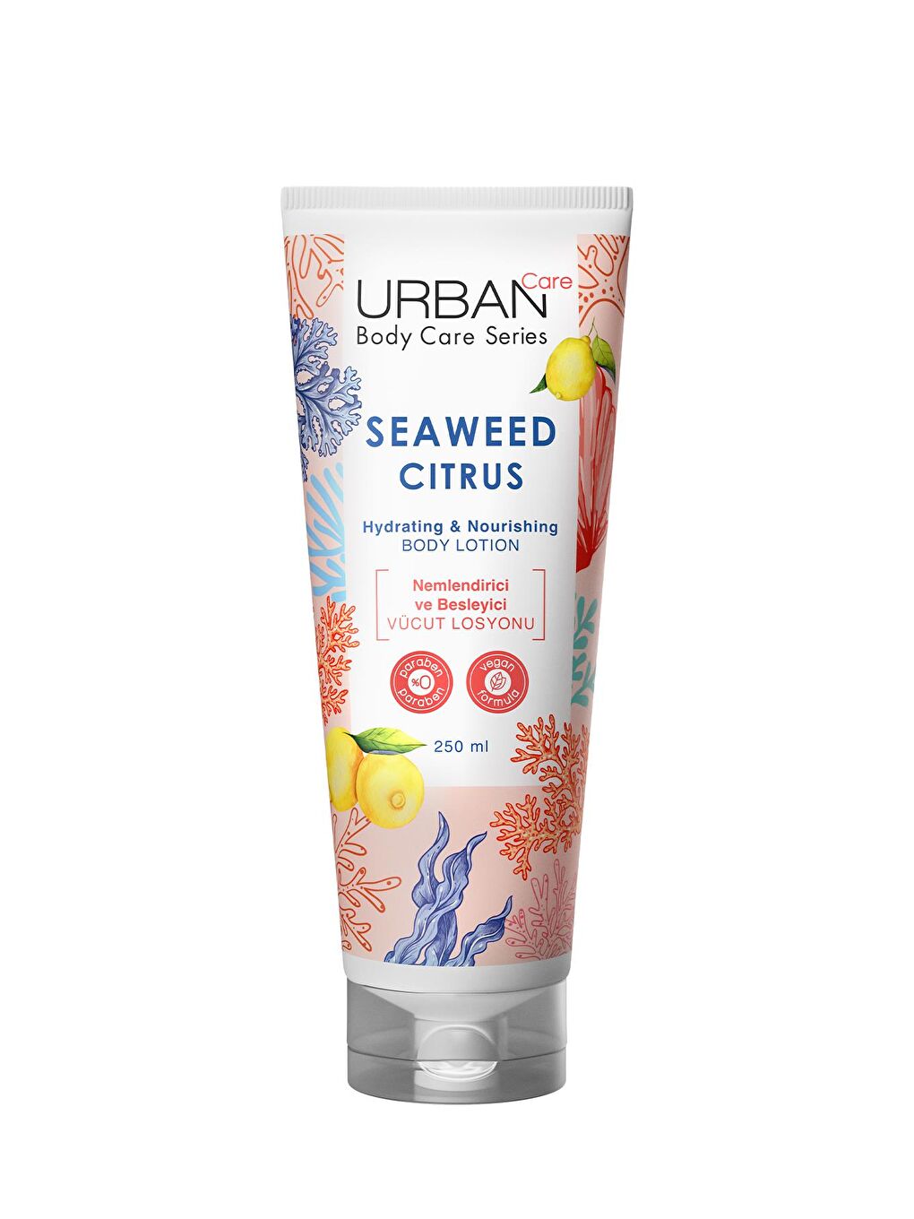 Urban Care Seaweed Citrus Nemlendirici ve Besleyici Vücut Losyonu 250 ml-Vegan - 1