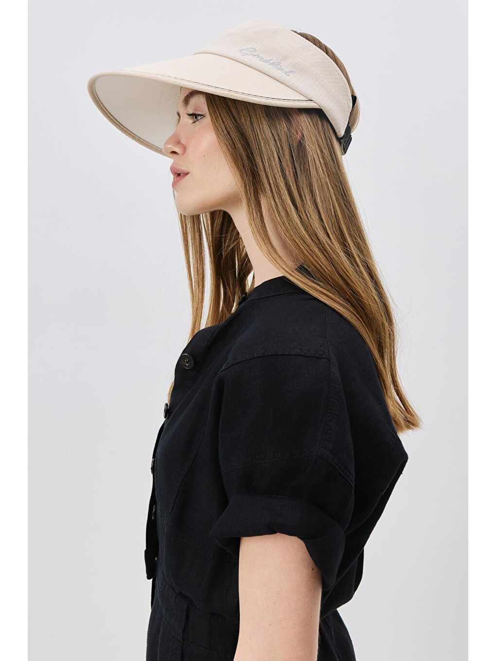 Vizor Plaj Şapkası Y25730-34 Bej