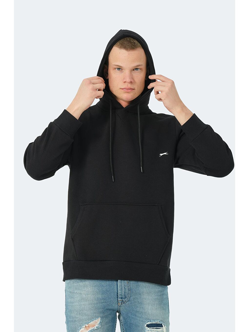 SLAZENGER Siyah KEV I Erkek Sweatshirt Siyah - 2