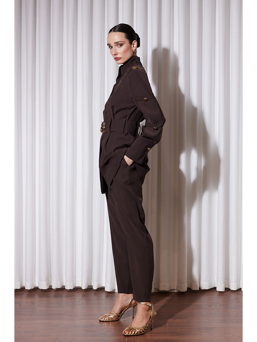 Missemramiss Aura İkili Takım 5120 Kahverengi-3