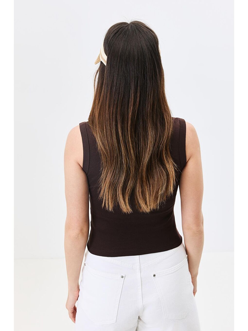 Bej Vizor Plaj Şapkası Y25730-36 Vizon-2