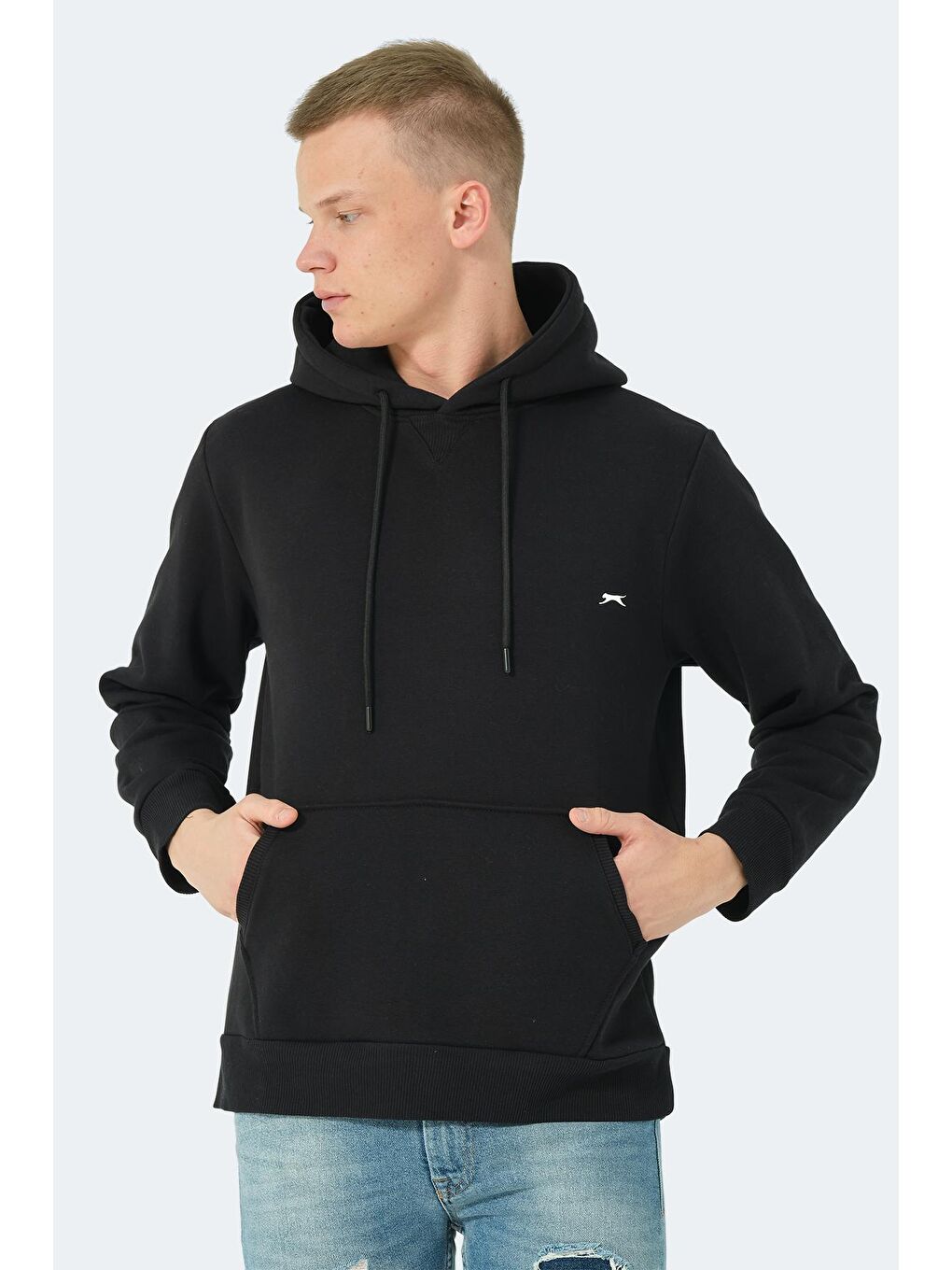 SLAZENGER Siyah KEV I Erkek Sweatshirt Siyah - 3